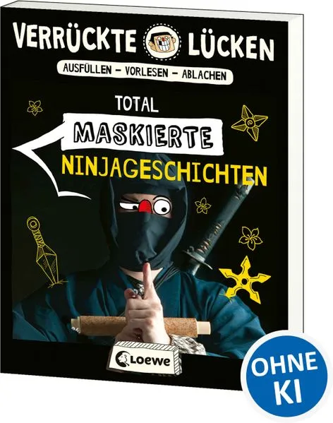 Verrückte Lücken - Total maskierte Ninjageschichten