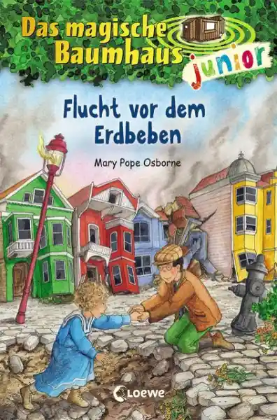 Cover: Das magische Baumhaus junior (Band 22) - Flucht vor dem Erdbeben