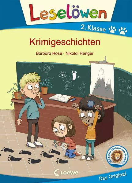 Cover: Leselöwen 2. Klasse - Krimigeschichten