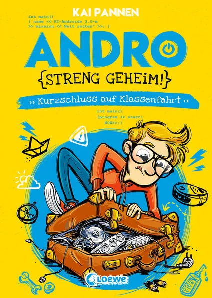 Cover: Andro, streng geheim! (Band 3) - Kurzschluss auf Klassenfahrt