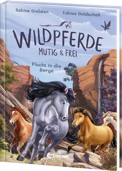 Cover: Wildpferde - mutig und frei (Band 3) - Flucht in die Berge