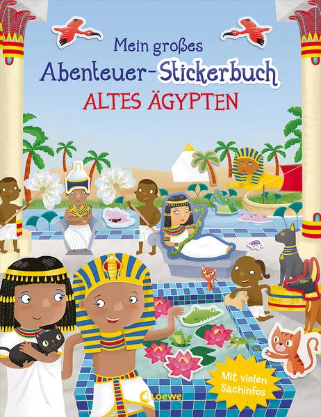 Cover: Mein großes Abenteuer-Stickerbuch - Altes Ägypten
