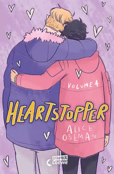 Cover: Heartstopper Volume 4 (deutsche Hardcover-Ausgabe)