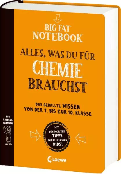 Cover: Big Fat Notebook - Alles, was du für Chemie brauchst - Das geballte Wissen von der 7. bis zur 10. Klasse