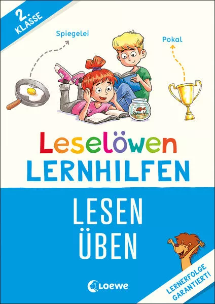Cover: Leselöwen Lernhilfen - Lesen üben - 2. Klasse