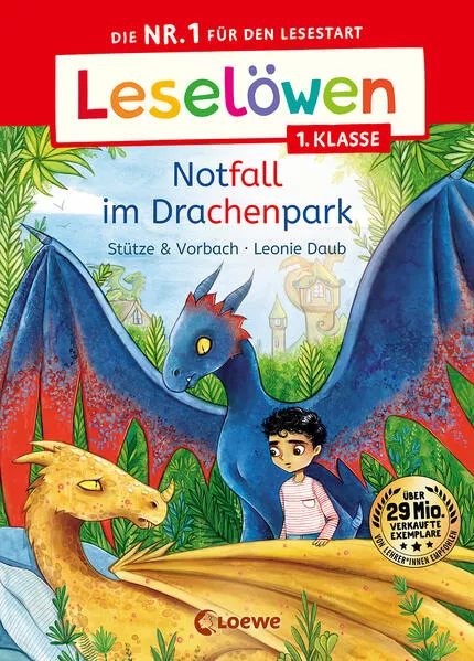 Cover: Leselöwen 1. Klasse - Notfall im Drachenpark