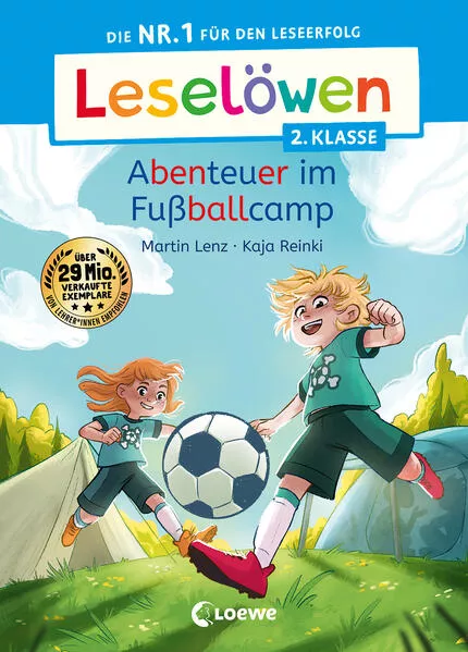 Cover: Leselöwen 2. Klasse - Abenteuer im Fußballcamp