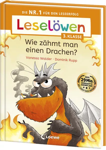 Cover: Leselöwen 3. Klasse - Wie zähmt man einen Drachen?