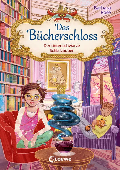 Cover: Das Bücherschloss (Band 5) - Der tintenschwarze Schlafzauber
