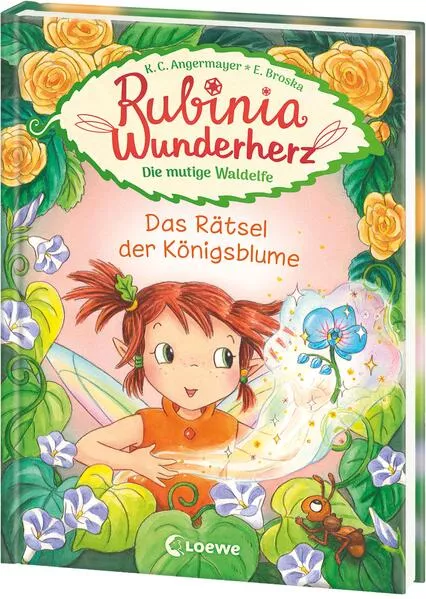 Cover: Rubinia Wunderherz, die mutige Waldelfe (Band 6) - Das Rätsel der Königsblume