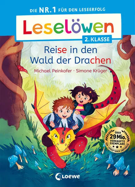 Cover: Leselöwen 2. Klasse - Reise in den Wald der Drachen