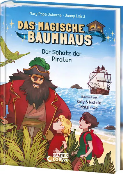 Cover: Das magische Baumhaus (Comic-Buchreihe, Band 4) - Der Schatz der Piraten