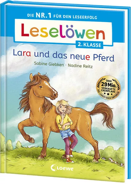 Cover: Leselöwen 2. Klasse - Lara und das neue Pferd