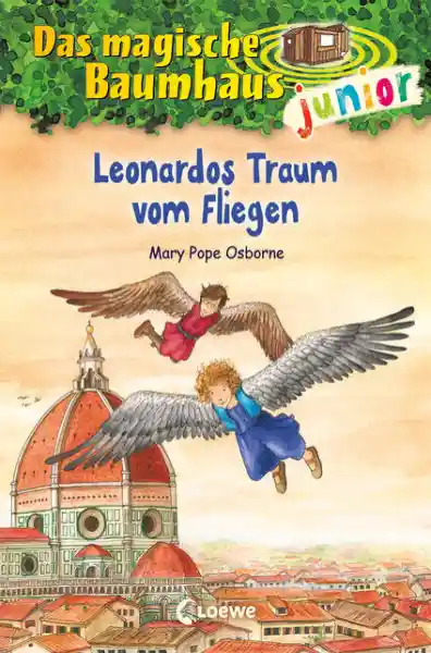 Cover: Das magische Baumhaus junior (Band 35) - Leonardos Traum vom Fliegen