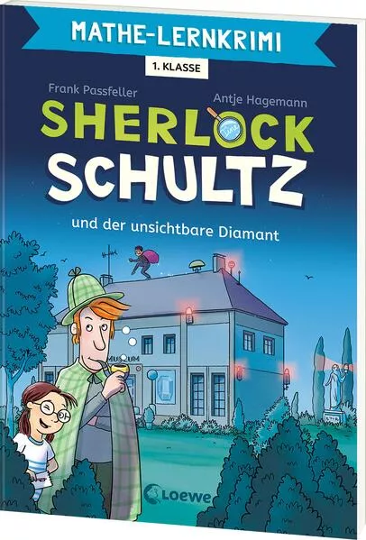 Cover: Mathe-Lernkrimi - Sherlock Schultz und der unsichtbare Diamant