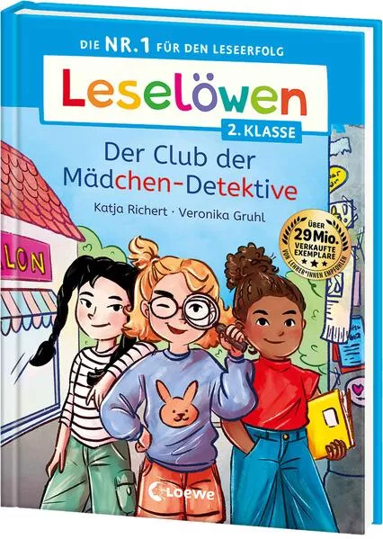 Cover: Leselöwen 2. Klasse - Der Club der Mädchen-Detektive