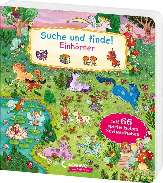 Cover: Suche und finde! Einhörner