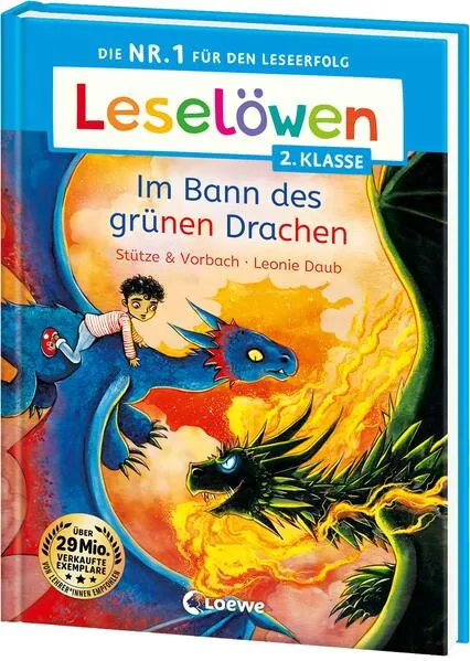 Cover: Leselöwen 2. Klasse - Im Bann des grünen Drachen