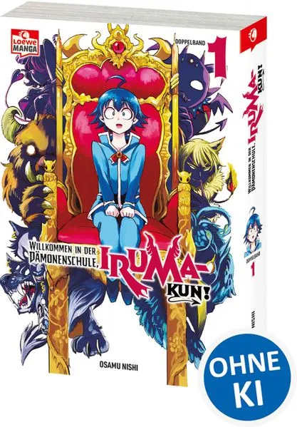 Cover: Willkommen in der Dämonenschule, Iruma-kun! 01