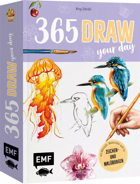 Cover: 365 Draw your day – Entdecke deine Kreativität