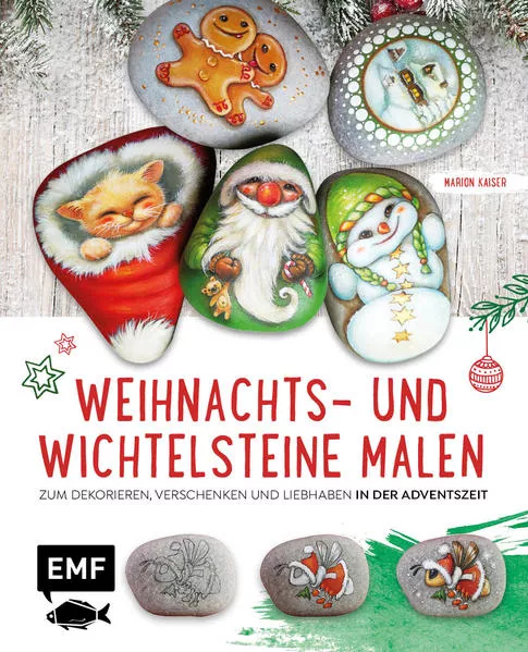 Cover: Weihnachts- und Wichtelsteine malen
