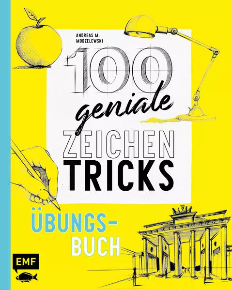 Cover: 100 geniale Zeichentricks – Übungsbuch