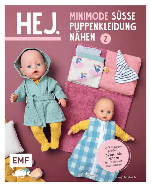 Cover: Hej. Minimode – Süße Puppenkleidung nähen 2