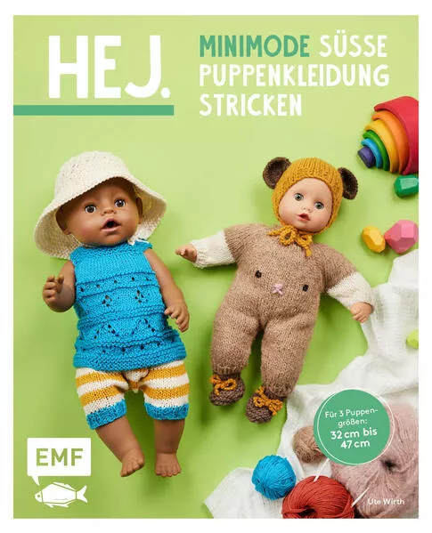 Cover: Hej Minimode – Süße Puppenkleidung stricken