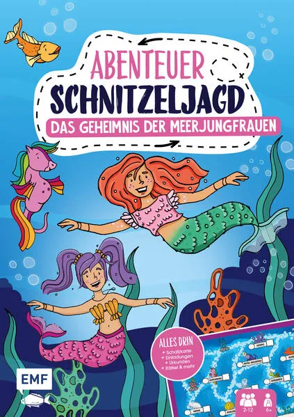 Cover: Set: Abenteuer Schnitzeljagd – Das Geheimnis der Meerjungfrauen