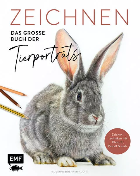 Cover: Zeichnen – Das große Buch der Tierporträts