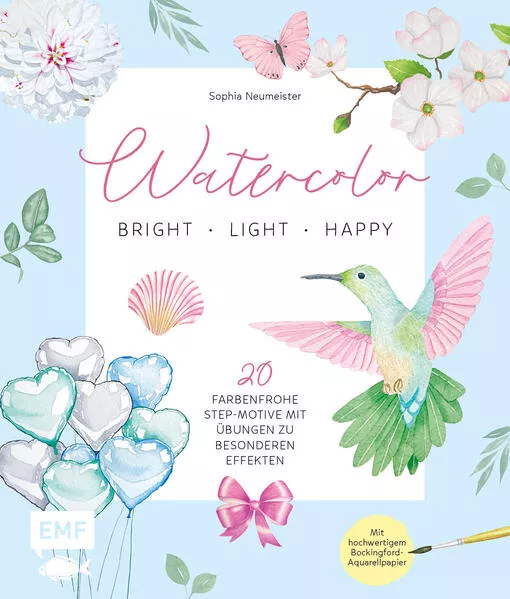 Watercolor – bright, light & happy!