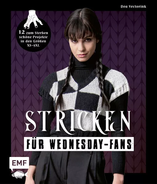 Cover: Wednesday – Das inoffizielle Strickbuch zur Netflix-Serie