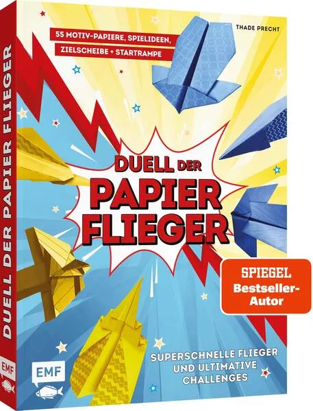 Cover: Duell der Papierflieger – Falte den schnellsten Flieger und gewinne ultimative Challenges
