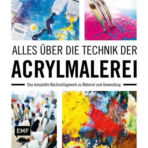 Cover: Alles über die Technik der Acrylmalerei