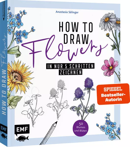 Cover: How to Draw Flowers