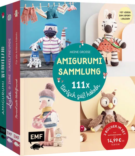 Cover: Meine große Amigurumi-Sammlung – 111x tierisch süß häkeln