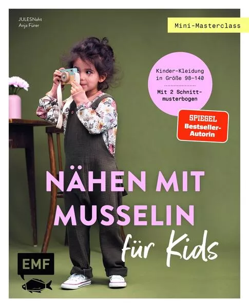Cover: Mini-Masterclass – Nähen mit Musselin für Kids