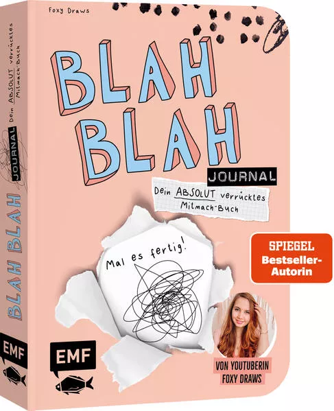 Blah Blah Journal – Band 2 – Dein absolut verrücktes Mitmach-Buch – Mal es fertig! Von YouTuberin Foxy Draws</a>