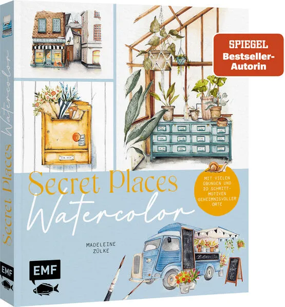 Cover: Secret Places – Watercolor