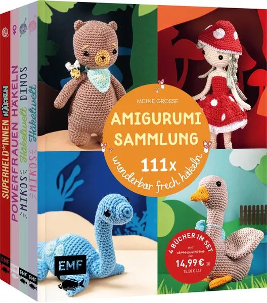 Meine große Amigurumi-Sammlung – 111x wunderbar frech häkeln</a>