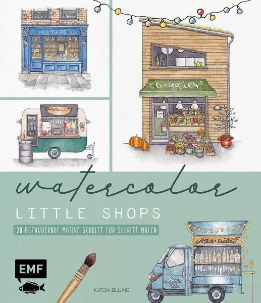 Cover: Watercolor – Little Shops