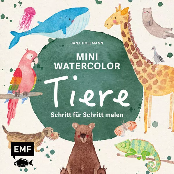 Cover: Mini Watercolor – Tiere