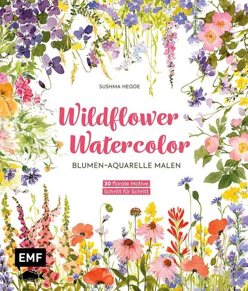 Wildflower Watercolor – Blumen-Aquarelle malen