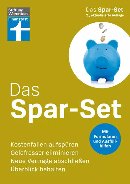 Cover: Das Spar-Set – in vier Schritten zum Sparerfolg, mit selbstrechnendem Haushaltsbuch