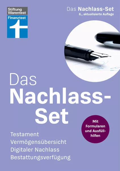 Das Nachlass-Set – die wichtigsten Fragen zum Thema Nachlass einfach erklärt, mit Steuerspartipps, Formularen und Ausfüllhilfen</a>