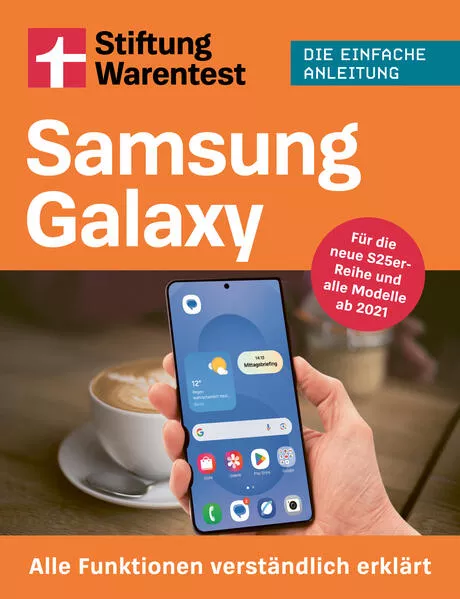 Cover: Samsung Galaxy - Stiftung Warentest Praxisratgeber