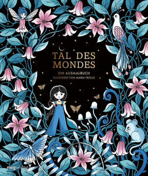 Cover: Tal des Mondes – Ein Ausmalbuch