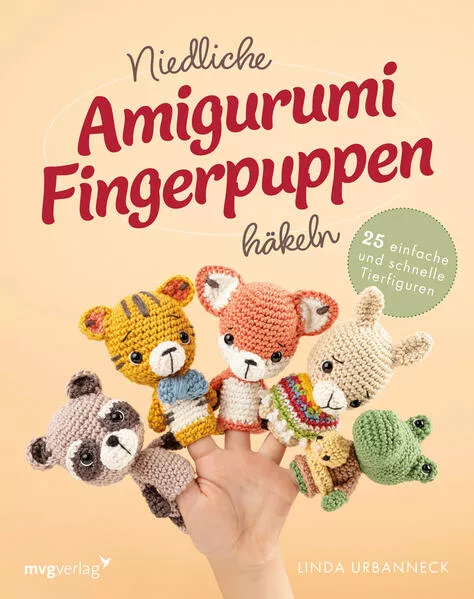 Niedliche Amigurumi-Fingerpuppen häkeln
