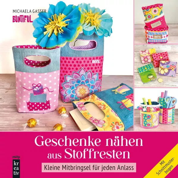 Geschenke nähen aus Stoffresten</a>