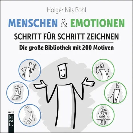 Cover: Menschen & Emotionen Schritt für Schritt zeichnen